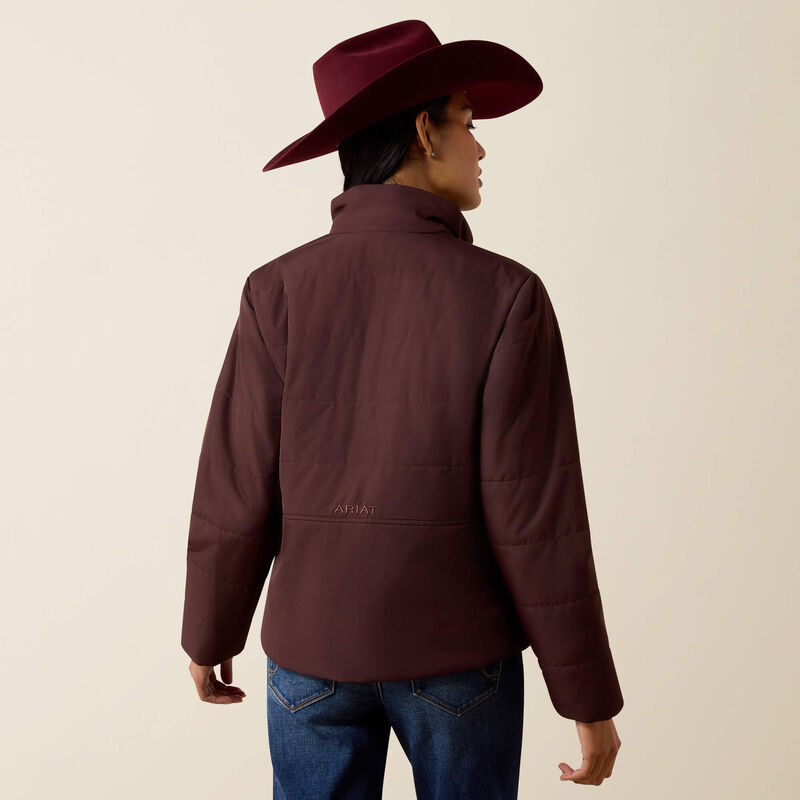 Ariat Titan Insulated Jacket in Chocolate Plum (Women's)