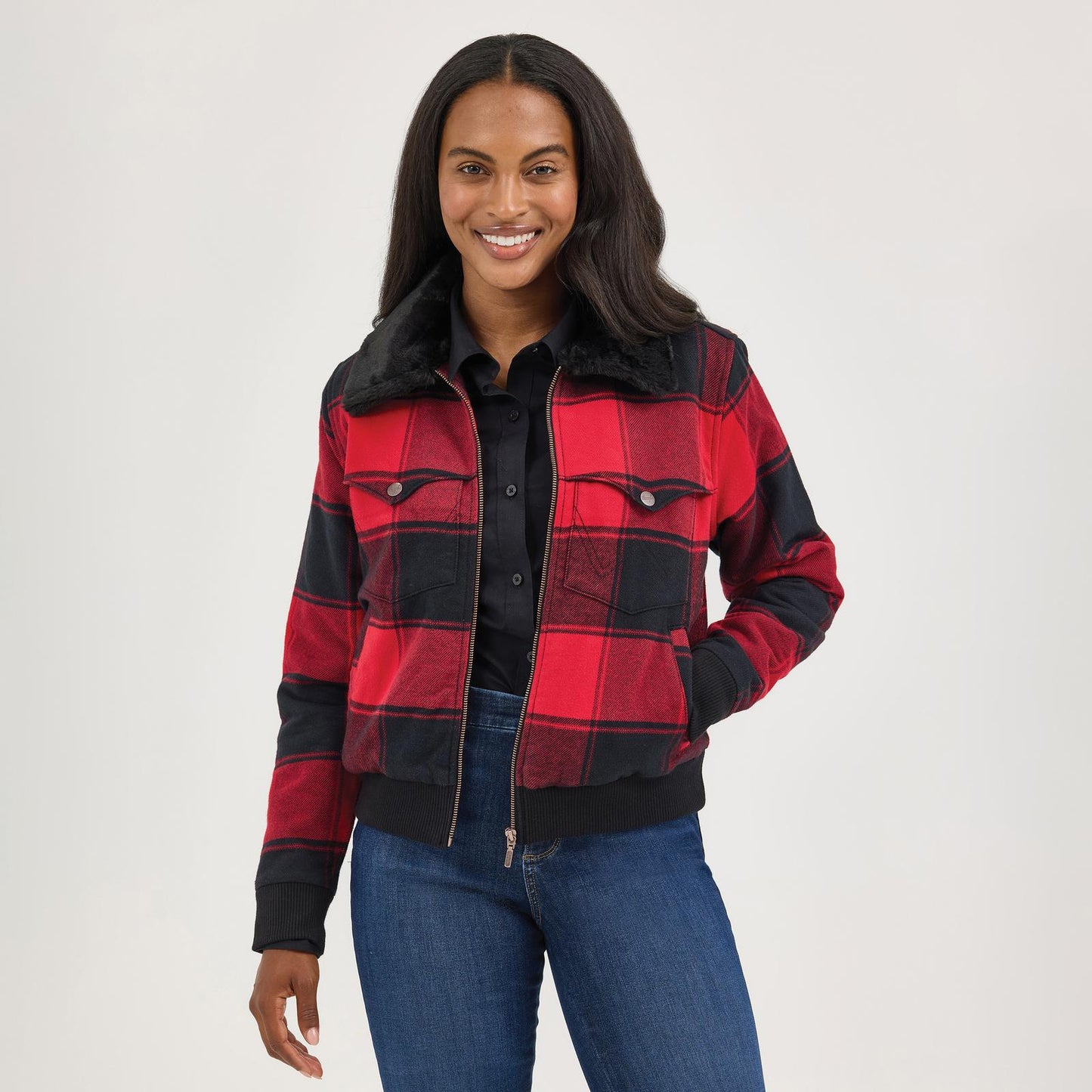 Wrangler Lined Bomber Jacket (Women's)
