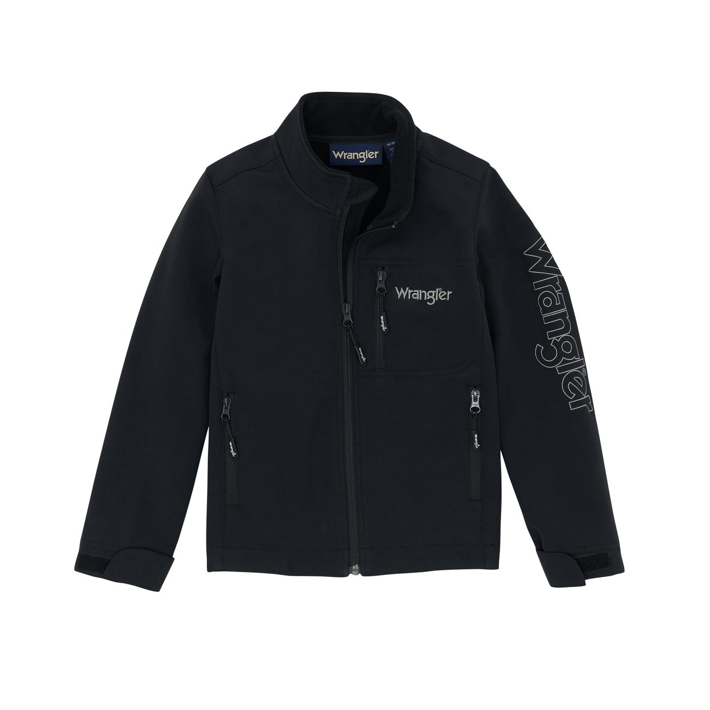 Wrangler® Logo Trial Jacket - Blackout (Boys)
