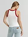 Wranger Lainey Wilson x Wrangler Gimme Some Slack Tank in White (Women's)