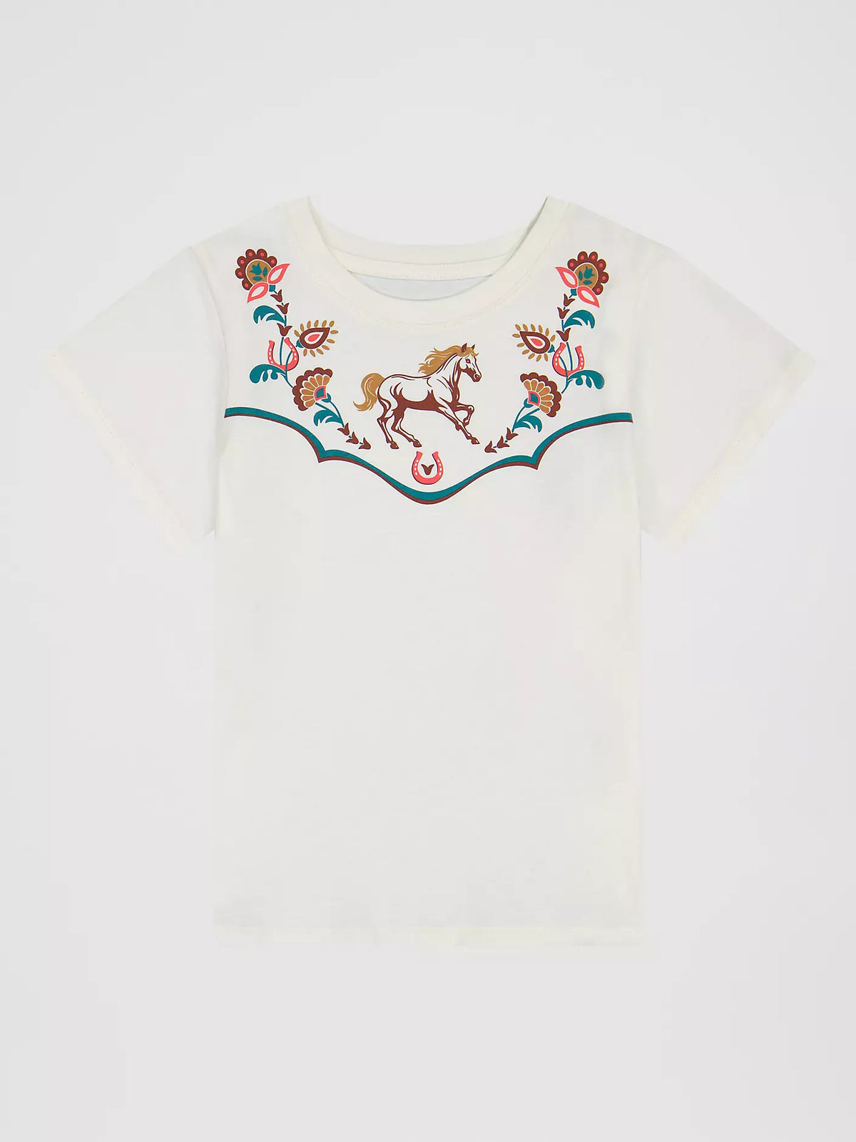 Wrangler Floral Graphic T-Shirt (Girl's)