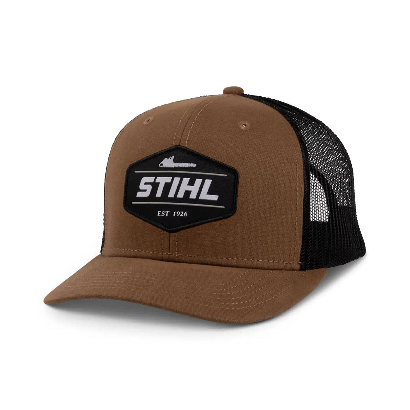 Stihl Structured Trucker Cap in Brown