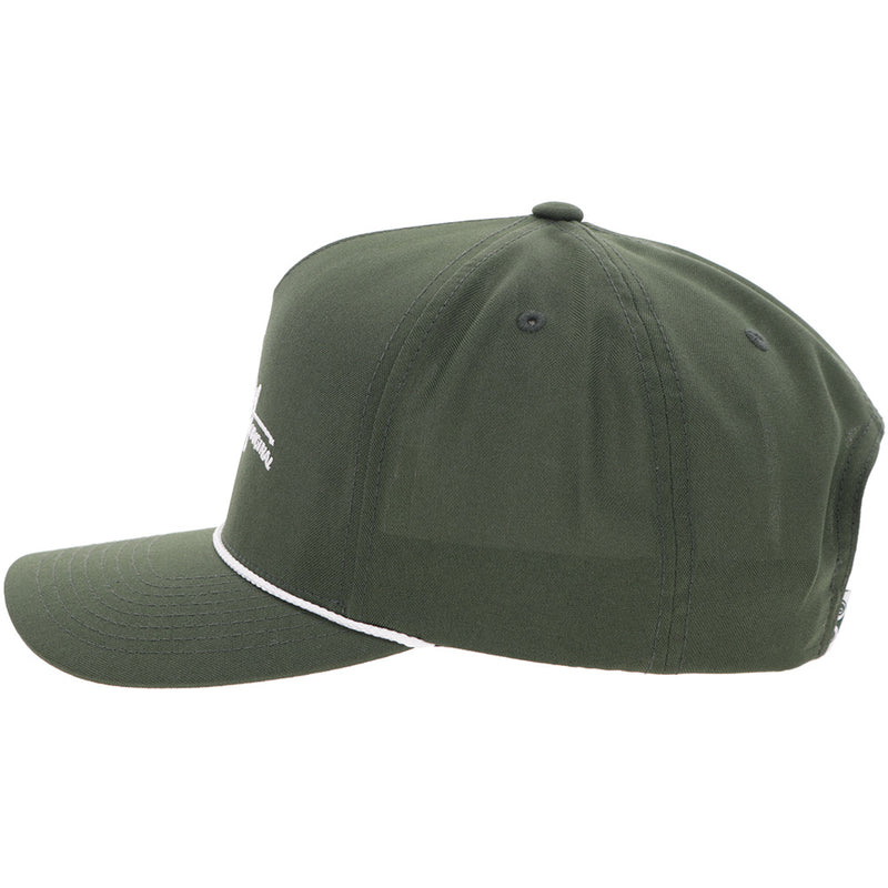 Hooey - Western Original Mark Out Green 5-Panel Trucker Hat