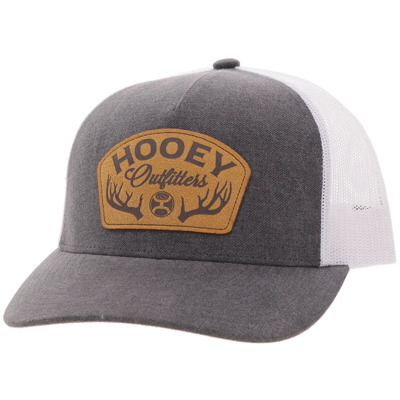 Hooey - Outfitters Hat in Grey and White