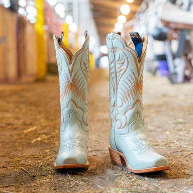 Hyer - Leawood Western Boot in Robin's Egg (Women's)