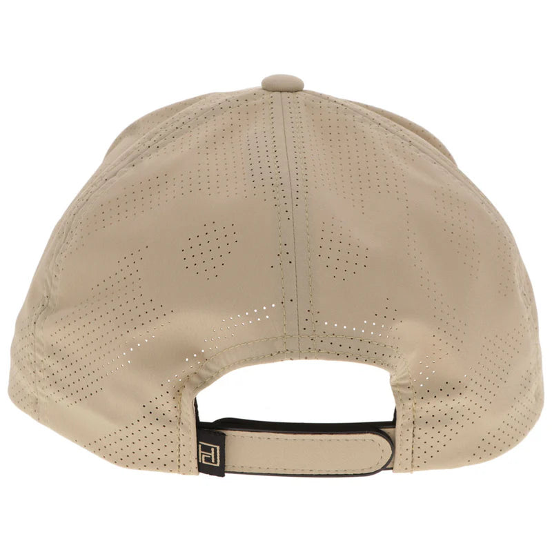 Hooey - "Ace" Tan Trucker Hat with Black Hooey Golf Logo