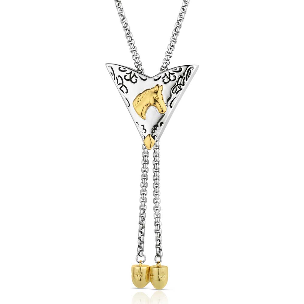 Regal Rider Bolo Necklace