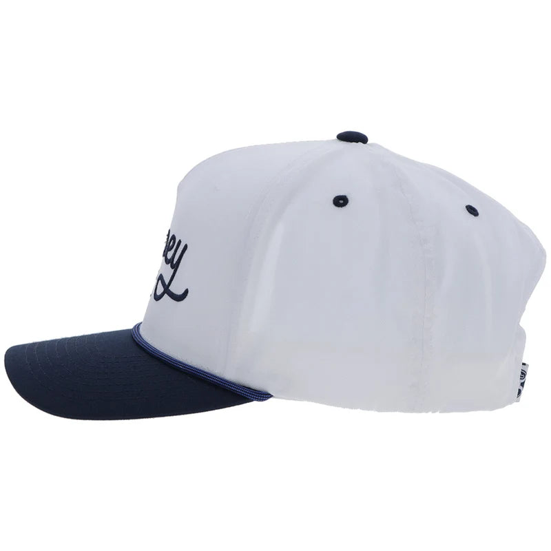 Hooey - "OG" Hooey Hat White/Navy Blue