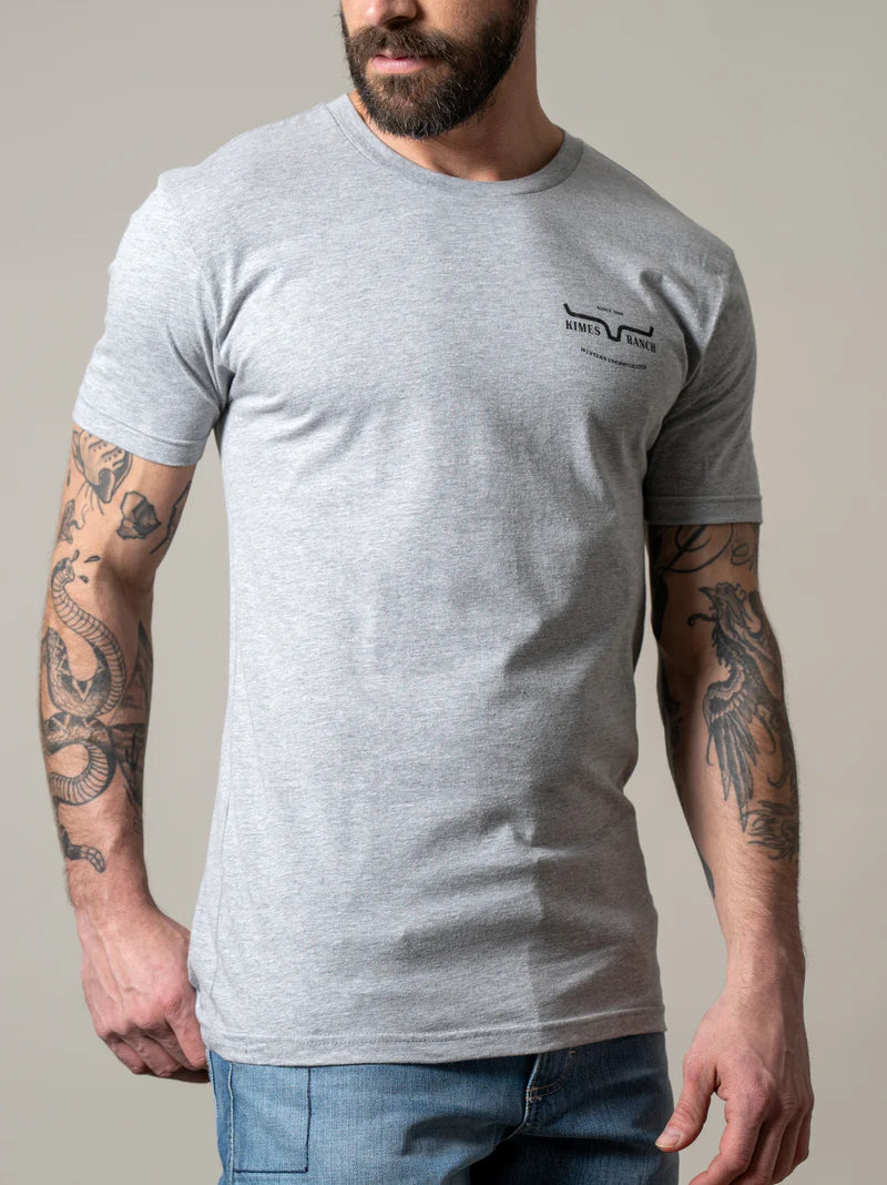 Kimes Ranch Old West T-Shirt in Heather Grey (Men's)