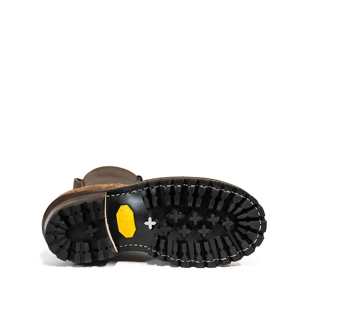 DeVito Boot Co. 10" Bobtail Brown Combo