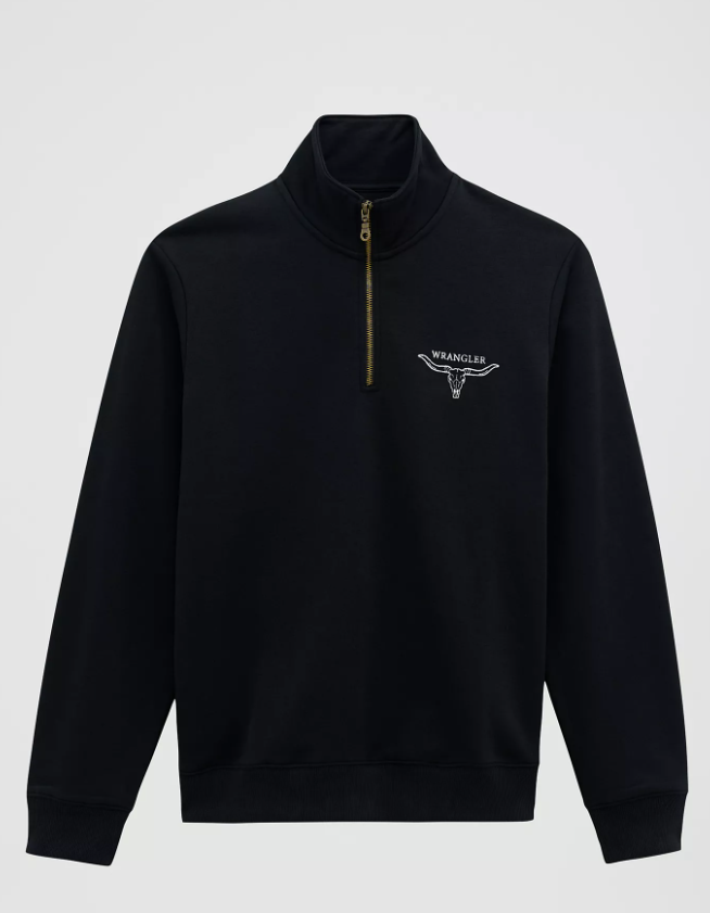 Wrangler Longhorn Wrangler Quarter-Zip Fleece Pullover (Men's)