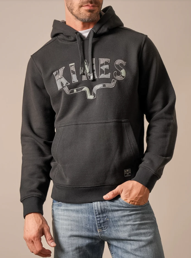 Kimes Ranch Riddle Hoodie in Black (Men's)