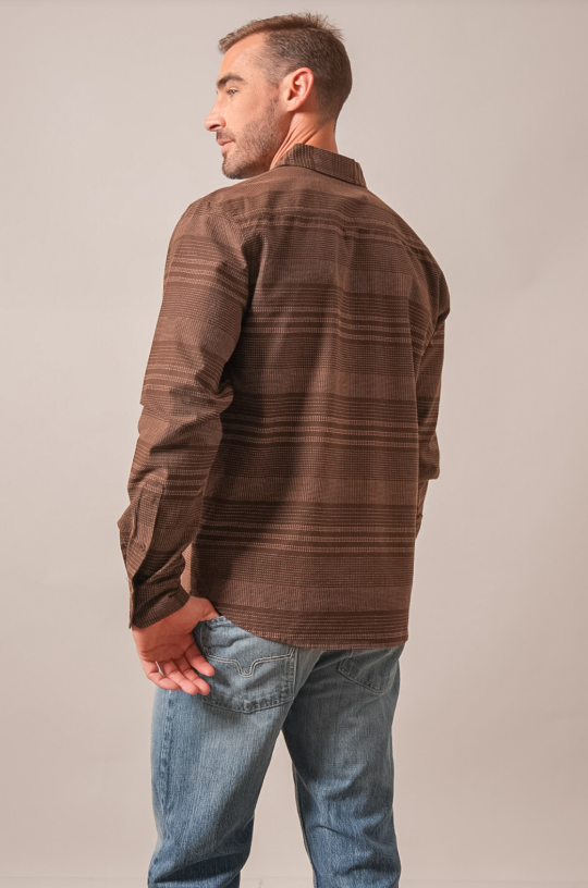 Kimes Ranch Dash Shirt in Espresso (Men's)