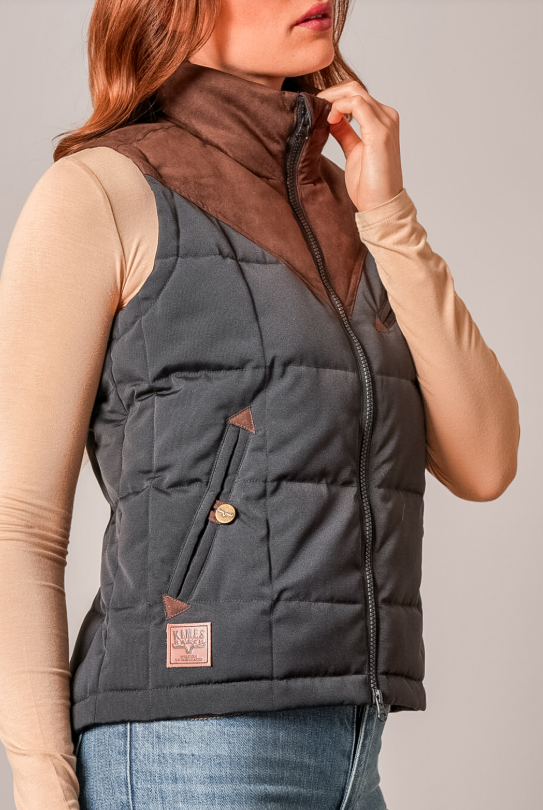 Kimes Ranch Lenora Puffer Vest in Black (Women's)