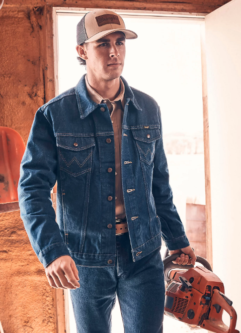 Wrangler® Cowboy Cut® Unlined Denim Jacket (Men's)