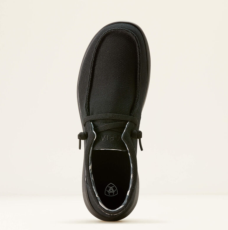 Ariat Hilo Shoe - Solid Black (Men's)