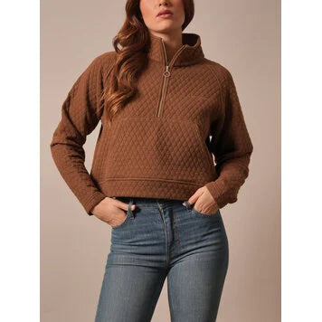 Kimes Ranch Rita Pullover in Dark Brown (Women's)