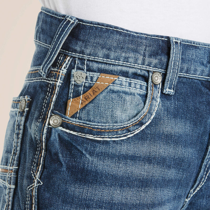 Ariat B4 Relaxed Coltrane Boot Cut Jean - Durango (Boy's)