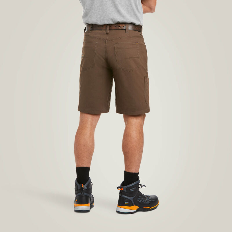 Ariat Rebar DuraStretch Made Tough 10" Short in Wren Brown (Men's)