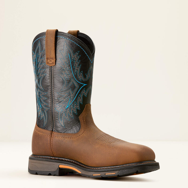 Ariat WorkHog CSA H20 Composite Toe Boot in Tumbled Bark/Twilight (Men's)