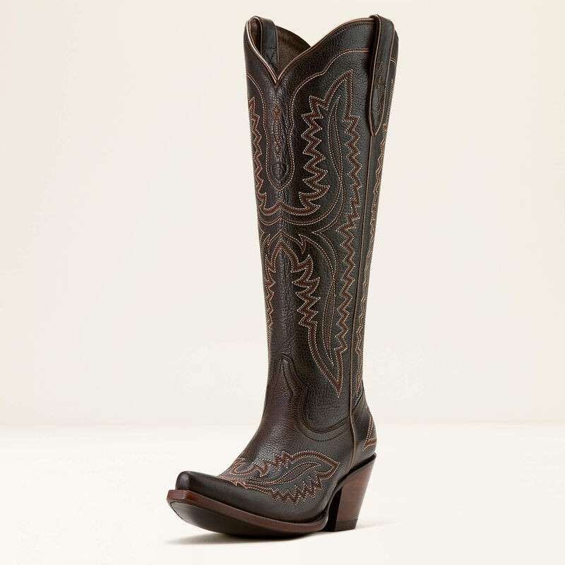 Ariat Casanova X Toe Cowboy Boot in Rich Chocolate (Women's)