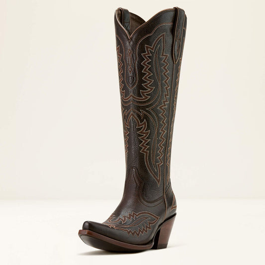 Ariat Casanova X Toe Cowboy Boot in Rich Chocolate (Women's)