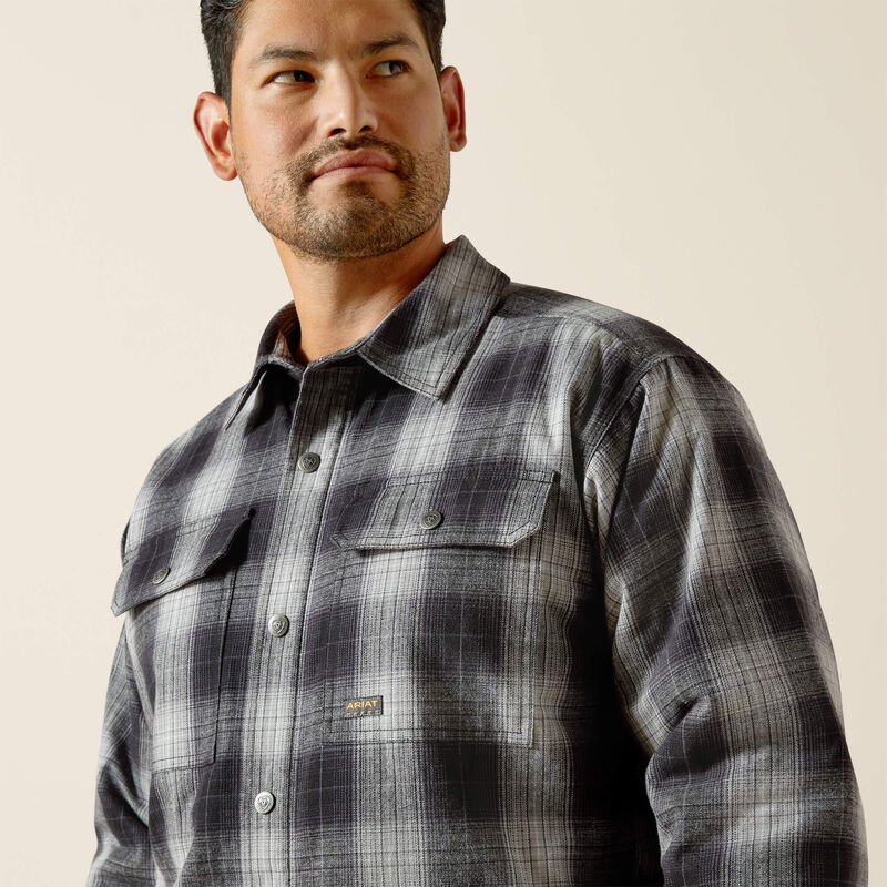 Ariat Rebar Flannel Insulated Shirt Jacket (Men's)