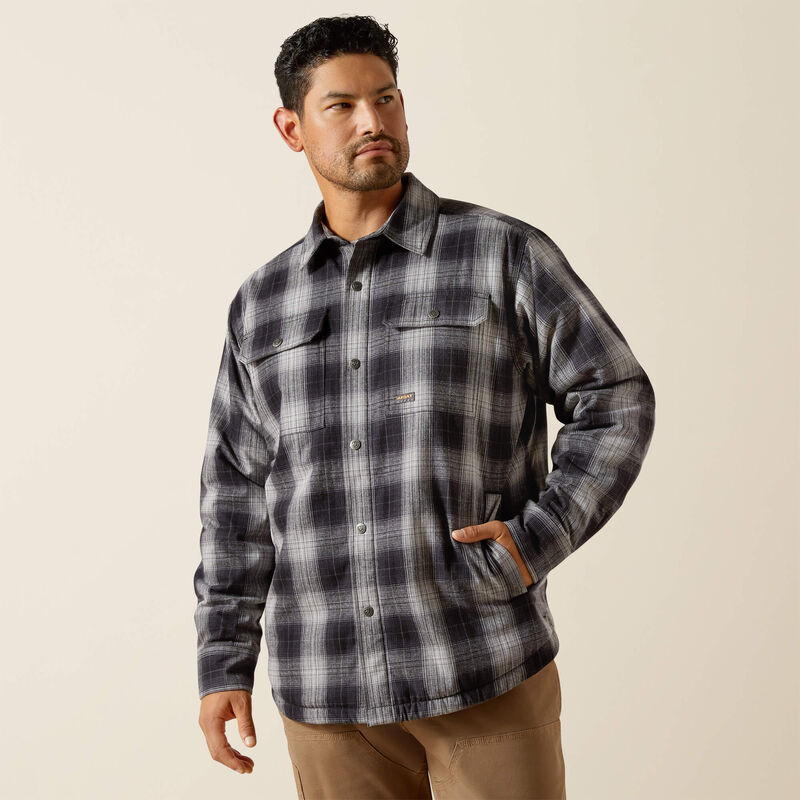 Ariat Rebar Flannel Insulated Shirt Jacket (Men's)