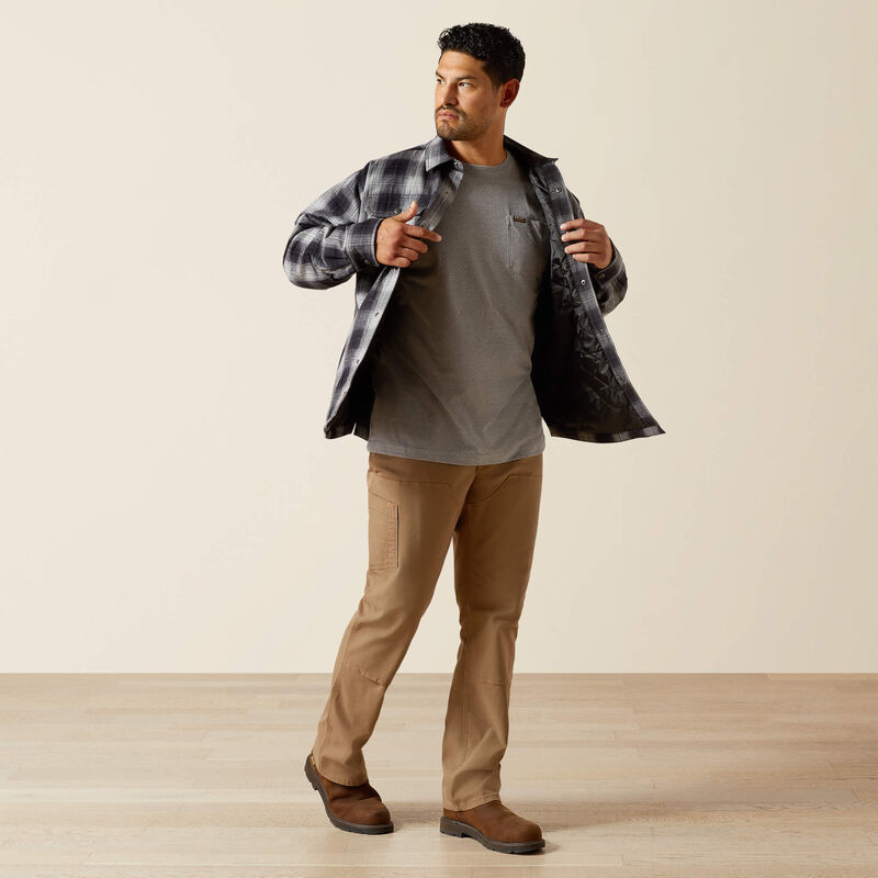 Ariat Rebar Flannel Insulated Shirt Jacket (Men's)