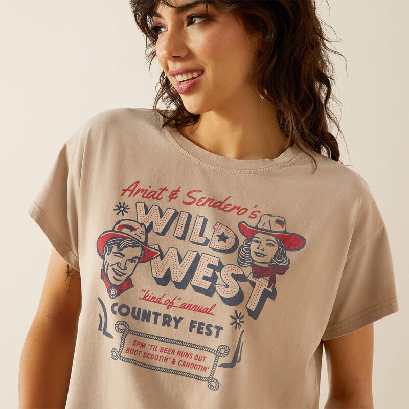 Sendero x Ariat Wild West Country Fest T-Shirt (Women's)