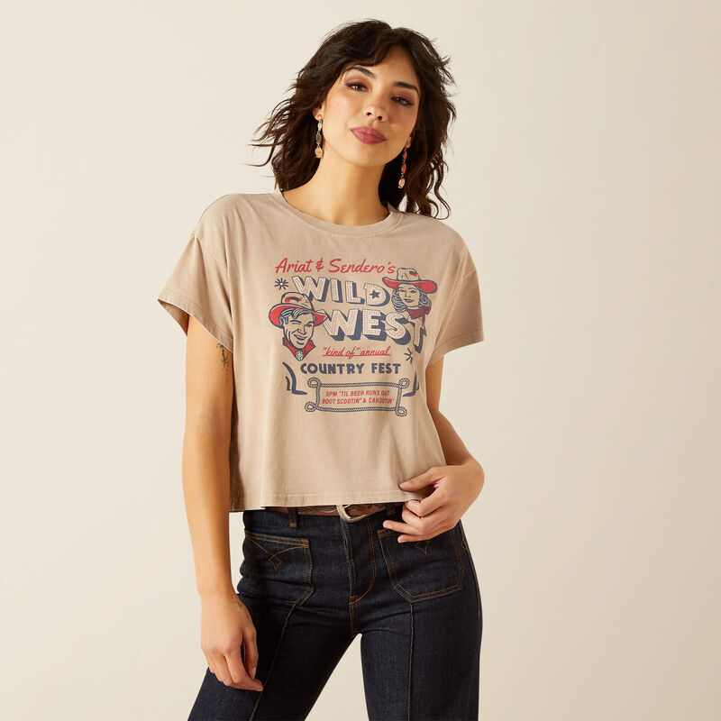 Sendero x Ariat Wild West Country Fest T-Shirt (Women's)