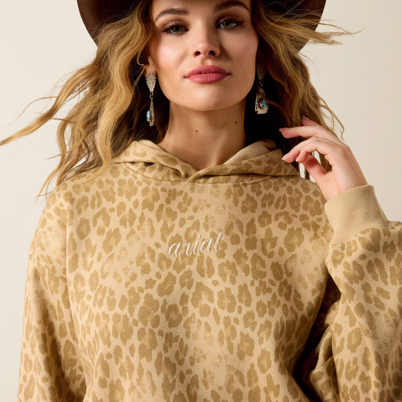 Ariat Essential Hoodie in Faded Leopard (Women's)