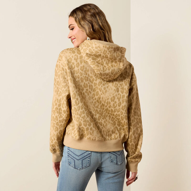 Ariat Essential Hoodie in Faded Leopard (Women's)