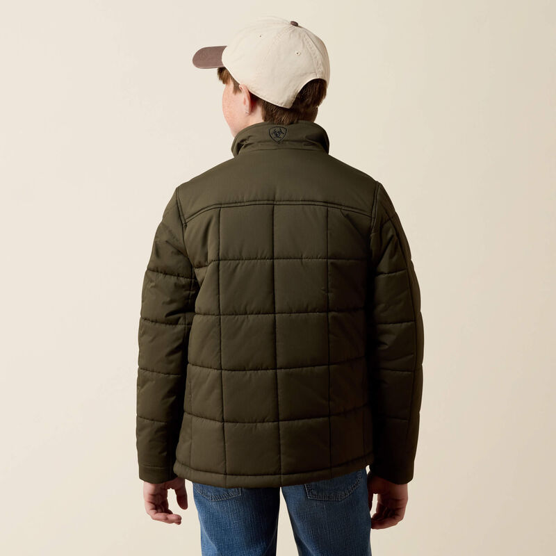 Ariat Crius Insulated Jacket in Forest Night (Youth)