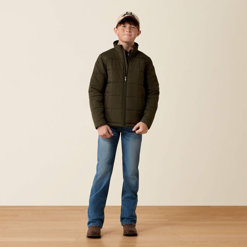 Ariat Crius Insulated Jacket in Forest Night (Youth)