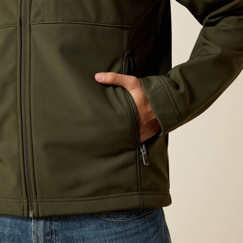 Ariat Vernon Softshell Jacket in Forest Night (Men's)
