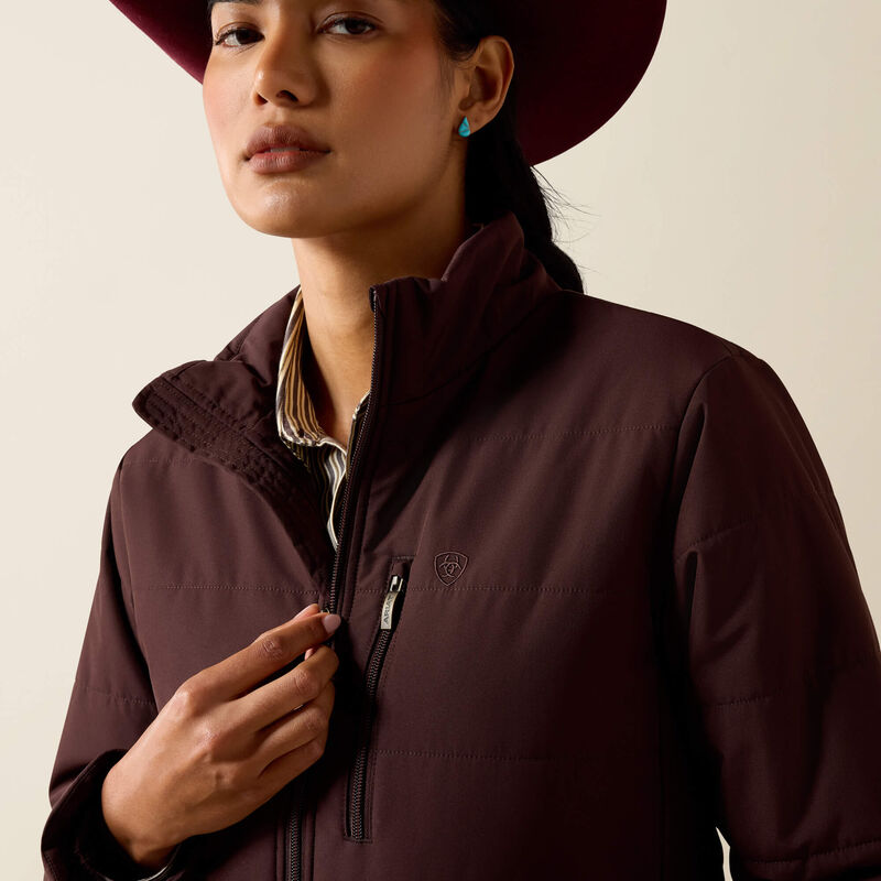 Ariat Titan Insulated Jacket in Chocolate Plum (Women's)
