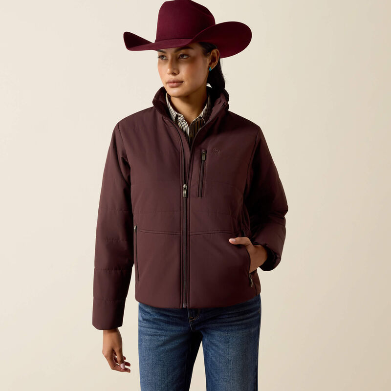 Ariat Titan Insulated Jacket in Chocolate Plum (Women's)