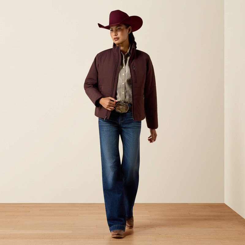 Ariat Titan Insulated Jacket in Chocolate Plum (Women's)