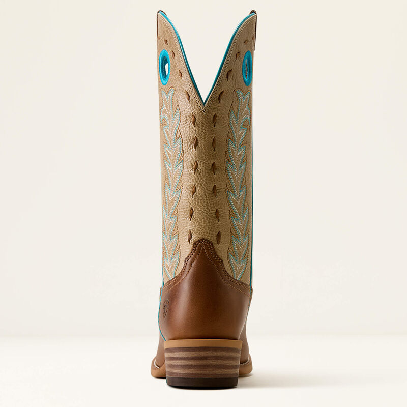 Ariat Lucera Narrow Cutter Boot in Wheat Brown / Soft Parchment (Women's)