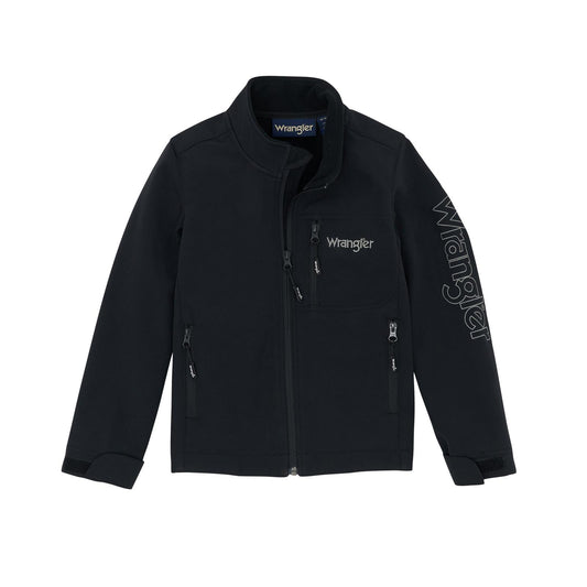 Wrangler® Logo Trial Jacket - Blackout (Boys)