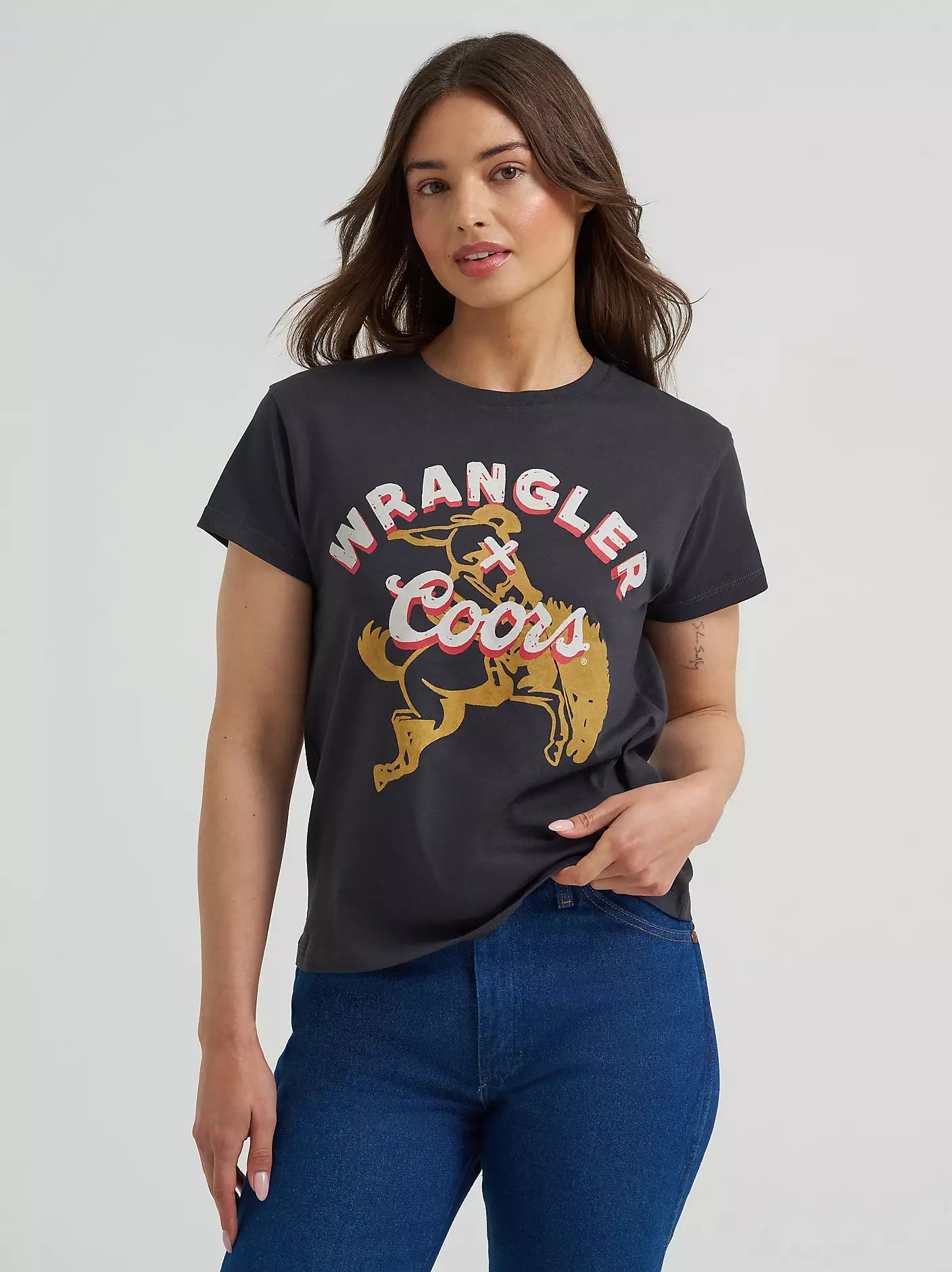 Wrangler X Coors Graphic Bronco Tee (Women's)