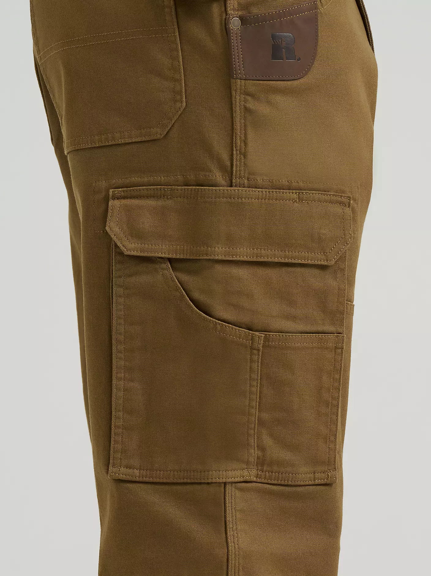 Wrangler RIGGS Workwear Performance Canvas Ranger Cargo Pant in Kangaroo (Men's)