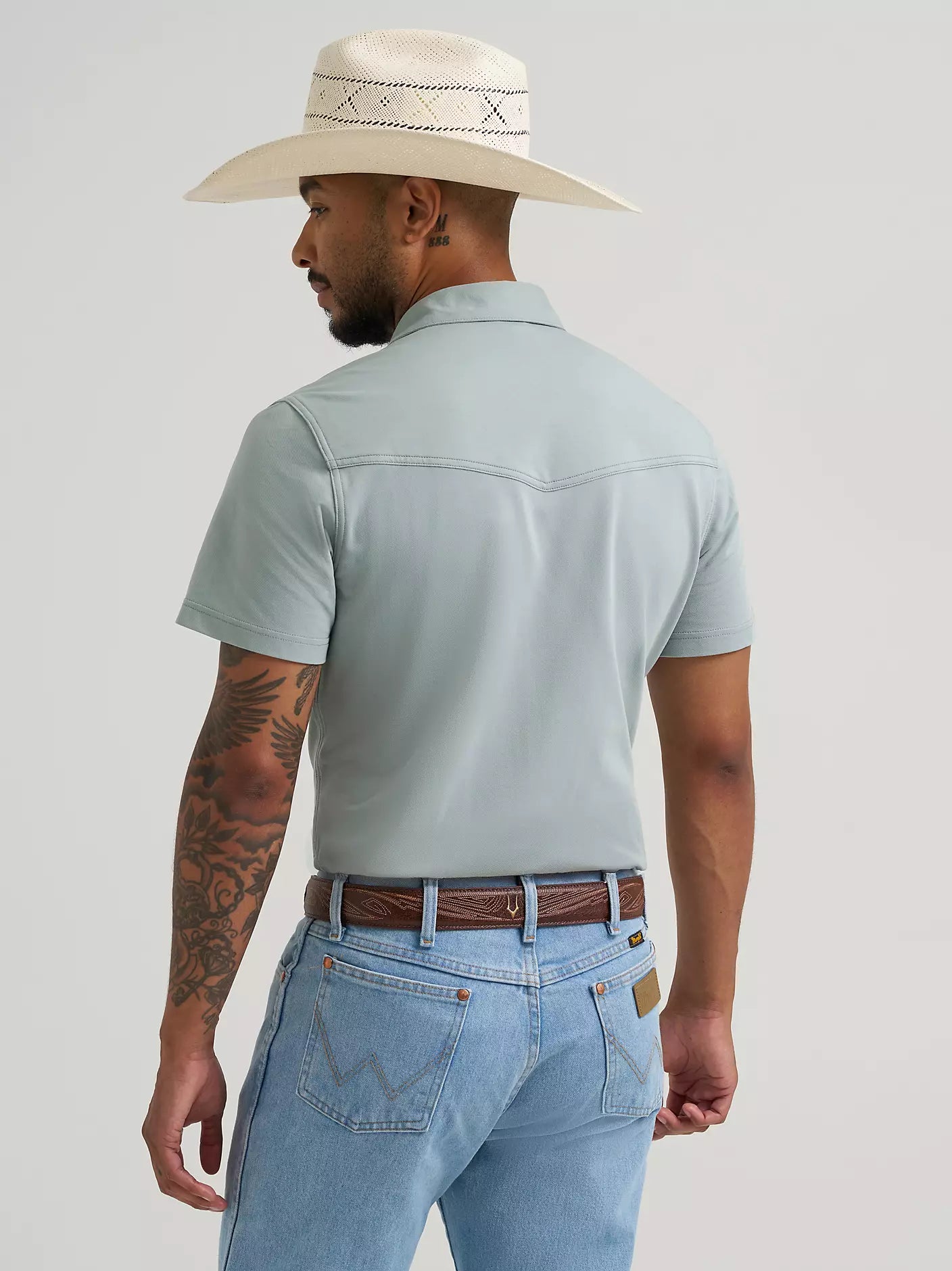 Wrangler ATG Performance Knit Shirt in Abyss (Men's)