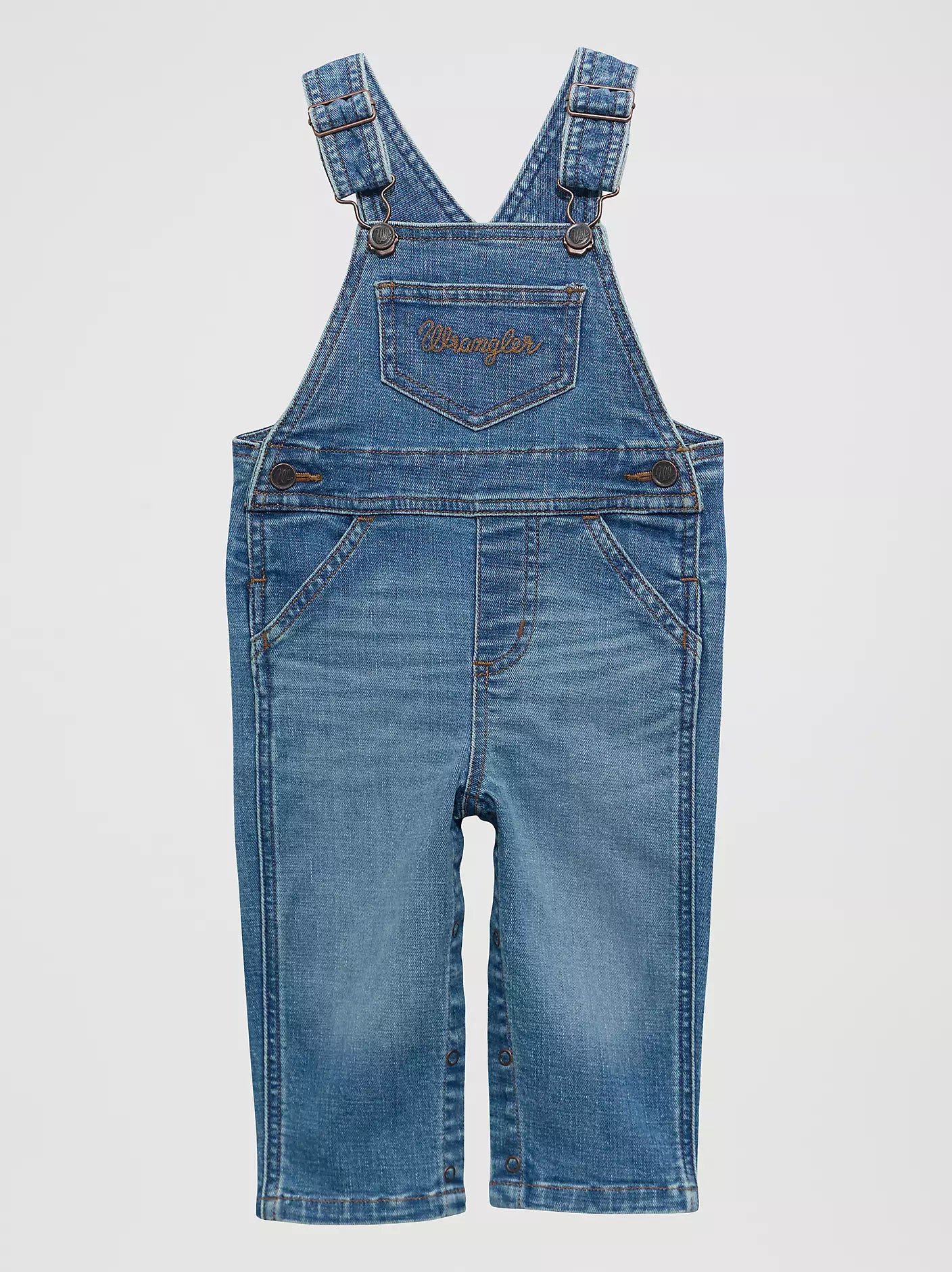 Wrangler Overall In Kendra Denim (Kids)