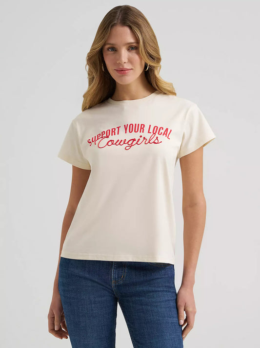 Wrangler Whipstitch Cowgirls Retro Regular Graphic Tee (Women's)