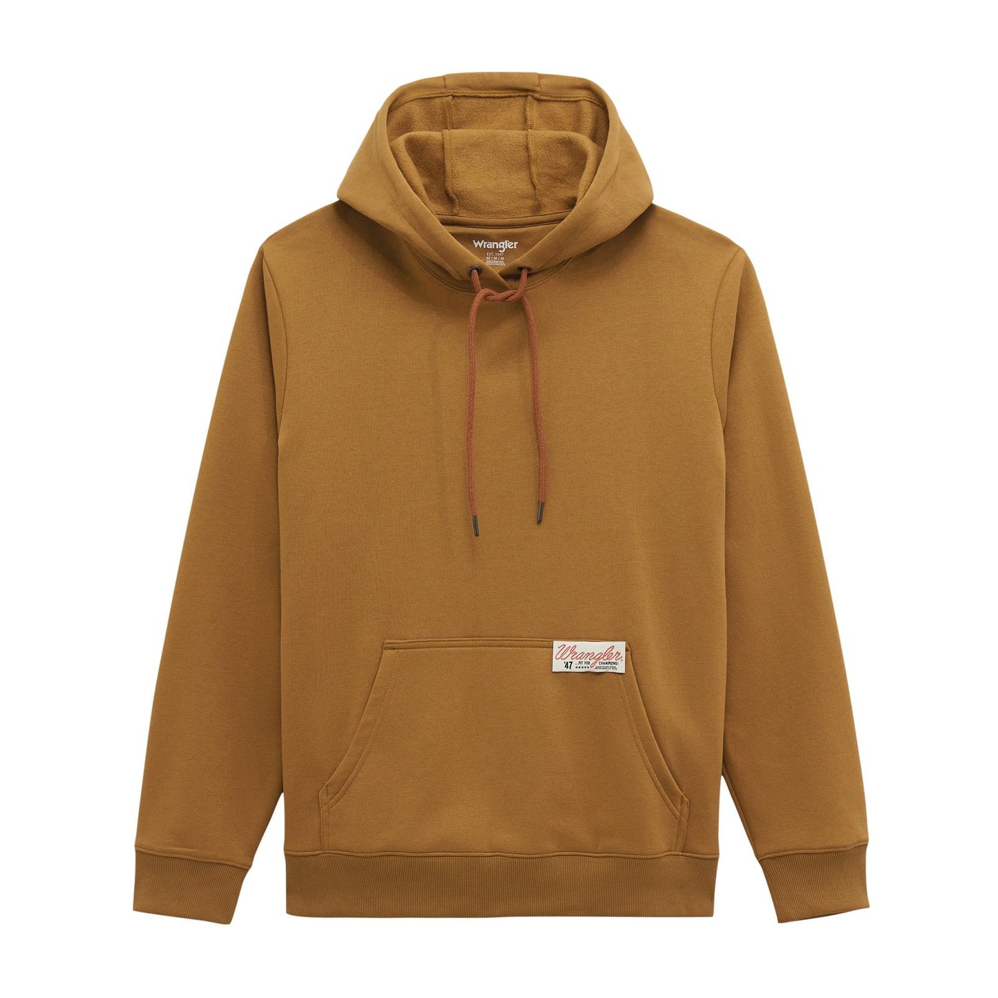 Wrangler® Western Hoodie - Regular Fit in Tobacco Brown