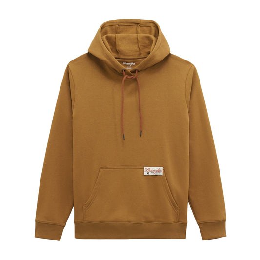 Wrangler® Western Hoodie - Regular Fit in Tobacco Brown