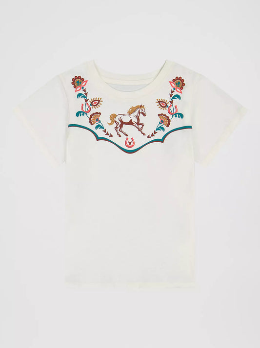 Wrangler Floral Graphic T-Shirt (Girl's)