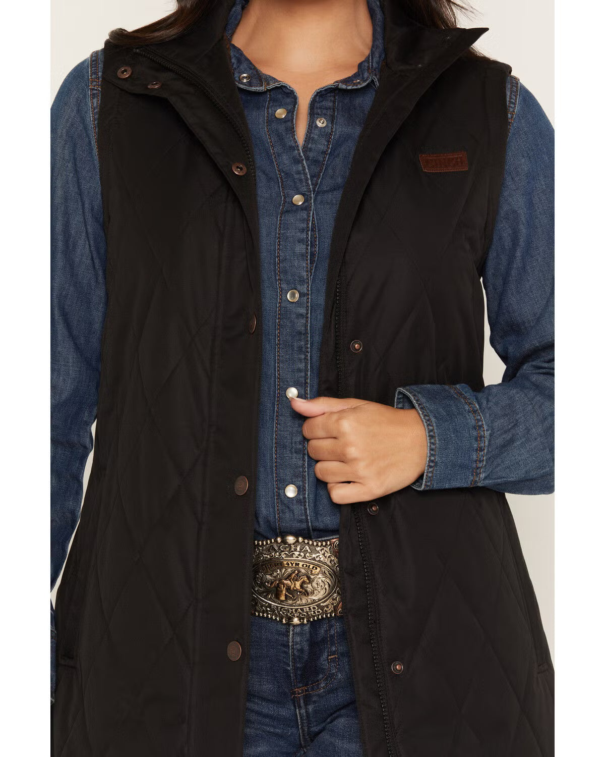 Cinch Quilted Barn Vest in Black (Women's)